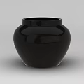 Tech Exhibition Hall Showcasing Black Ceramic Jar As Featured 3d model