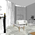 Luxury Chanel Clothing Store Front With Window Display And Interior Clothing Racks