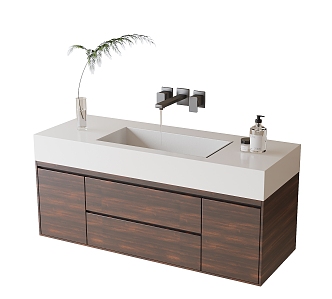 Modern sink 3d model