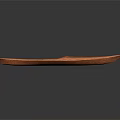 Lightweight Handcrafted Wooden Kayak And Paddle For Outdoor Water Activities