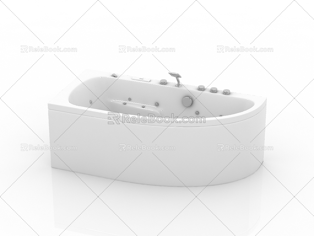 Modern Bathtub 3d model