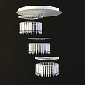 Baccarat Modern Crystal Chandelier Collection with Multiple Tier Elegant Luxury Design