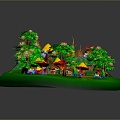 Game Environment Game Scene Fairy Tale Scene Fairy Tale Magic Scene Magic Item Fantasy Scene 3d model