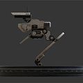 Modern Robot Patrol Robot Security Robot 3d model