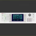 Professional Electronic Testing Equipment With Digital Display Screen White Casing And Control Panel Knob 3d model