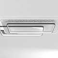 Modern Contemporary Ceiling Light With Rectangular Shape Dotted Pattern And Soft Illumination