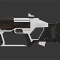 Modern Gun Sci-Firearms Sci-Fi Game Gun Games Firearms Game Gun 3d model