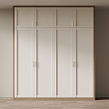 02 modern wardrobe wardrobe 3d model