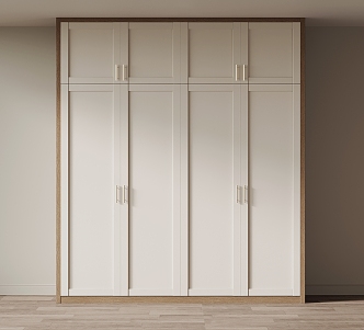 02 modern wardrobe 3d model