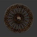 High Quality Automotive Wheel Hub Component With Metal Spokes And Bolted Structure