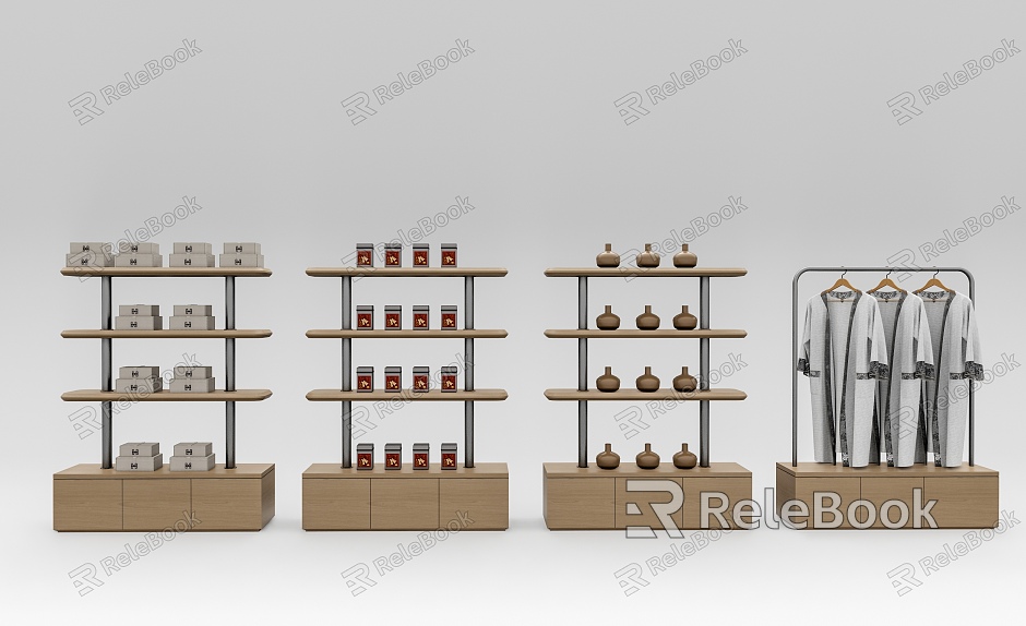 Wenchuang Exhibition Rack Commodity Display Rack model