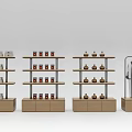 Wenchuang Exhibition Rack Commodity Display Rack 3d model