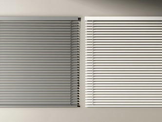 Modern venetian blinds, blackout blinds, lifting blinds, curtain pull blinds, roller blinds 3d model