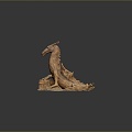 Monster Monster Monster Flying Monster Mountain Essence Alien Monster Alien Monster Monster Warrior 3d model