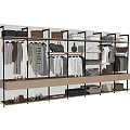 Open wardrobe 3d model