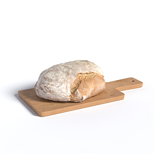 Modern Bread 3d model