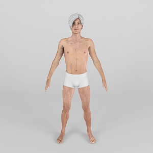 Man 3d model