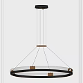 Light Luxury Chandelier 3d model
