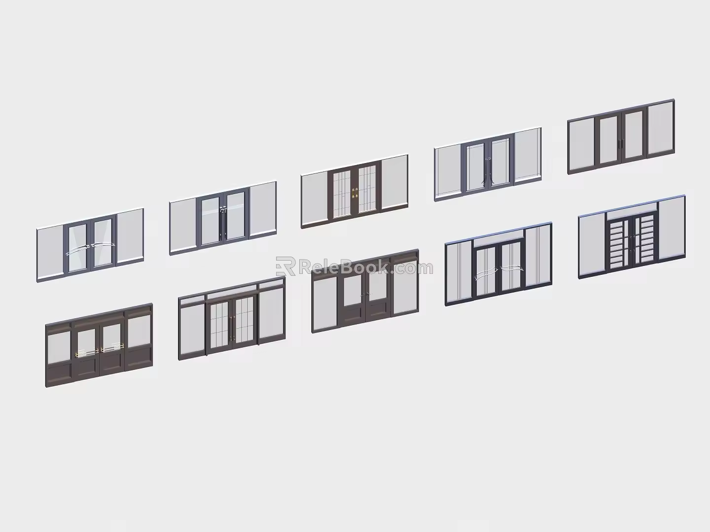 Modern Gate 3d model