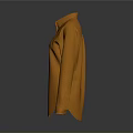 Stylish Orange Long Sleeve Button Down Shirt For Daily Casual Wear Outfits