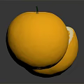 Fresh Ripe Orange Fruit Whole And Sliced With Juicy Pulp And Shiny Peel