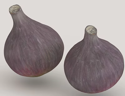 Garlic 3d model Garlic 3d model