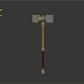 Professional Hardware Hammer With Metal Head And Wooden Handle For Construction Tasks