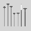 Modern Outdoor Lights With Various Pole Mounted Designs For Garden And Patio Use
