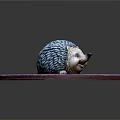 Game Movie Hedgehog Cartoon Character Sculpture With Red Platform Surface