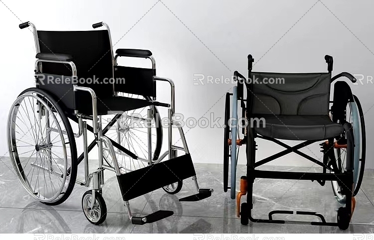 Medical equipment and instruments CT machine Nuclear magnetic resonance machine Hospital bed Wheelchair Dental treatment 3d model