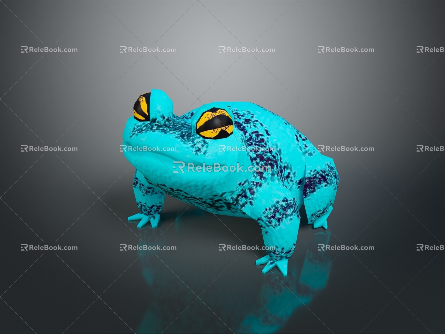 Frog Frog Frog Poison Frog Game Frog Reptile Cold Blooded Animal Reptile Reptile 3d model