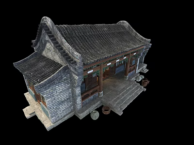 Chinese ancient building 3d model