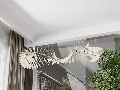 Modern special-shaped chandelier model