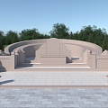 Cemetery 2 3d model