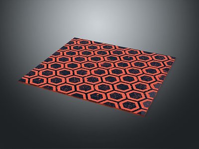 Modern Tile Floor Tile 3d model