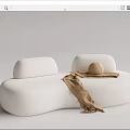 Modern Multiplayer Sofa 3d model