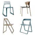 Modern Stylish Dining Chairs With Various Frame Designs And Color Options For Home Decor
