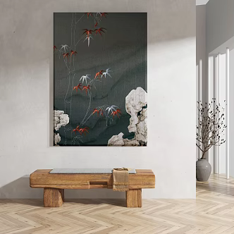 New Chinese Decorative Painting 3d model