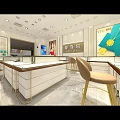 Modern Jewelry Store Interior Design With Bright Lighting And Sleek Display Counters