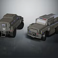 Military Vehicles With Tactical Armored Design And Off Road Capabilities
