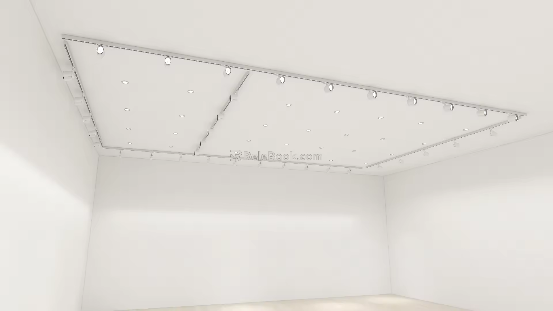Modern Spotlight ceiling lamp 3d model