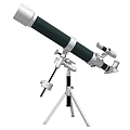Inflatable Telescope Model With White Black Design And Tripod Stand For Outdoor Use