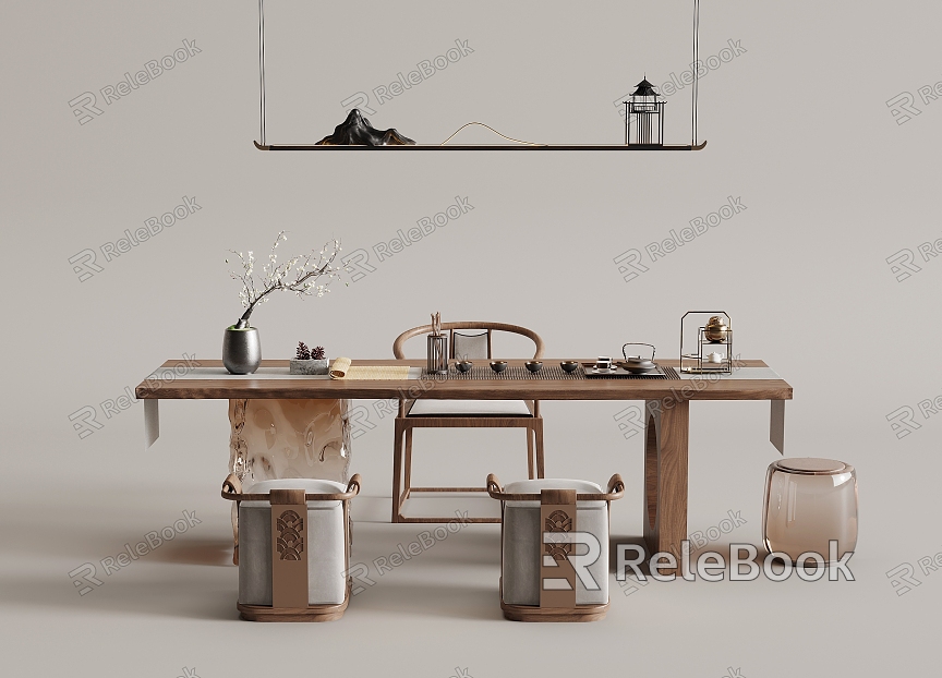 New Chinese Tea Table and Chair model