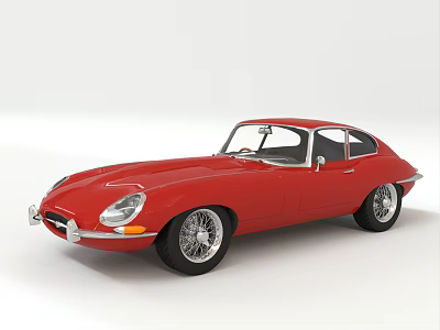 Hyundai Sports Car Jaguar Sports Car 3d model