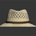 Hat Hat Hat Sunshade Hat Straw Hat Wear Supplies 3d model