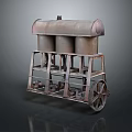 Modern Engine Racing Engine Racing Engine Car Engine 3d model