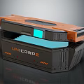Modern Box Science Fiction Box Science Fiction Material Box 3d model