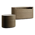 Stylish Modern Bedside Tables With Round And Square Shapes And Wooden Finishes