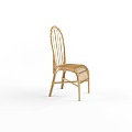 Modern Rattan Dining Chairs Featuring Woven Details And Elegant Design