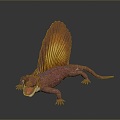 Lizard Anime Lizard Cartoon Lizard Reptile Cold Blooded Animal Reptile Reptile 3d model